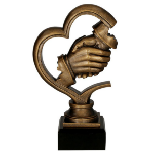 Trofeum ogólne RFST3047/BR serce