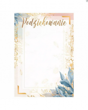 Papierowy D136 Podziękowanie