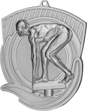80 mm MD8062 Medal pływacki - obrazek 4